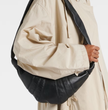 Lemaire Fortune Croissant 스몰 레더 숄더 백